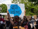 White Silence Is Violence, Kundgebung Justice For George Floyd - Stop Killing Blacks