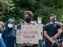 I am Bregonna Taylor, Kundgebung Justice For George Floyd - Stop Killing Blacks