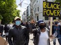 Black Power, Kundgebung Justice For George Floyd - Stop Killing Blacks