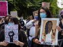 Justicia, Kundgebung Justice For George Floyd - Stop Killing Blacks