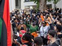 Mit erhobenen Fäusten, Kundgebung Justice For George Floyd - Stop Killing Blacks (2)